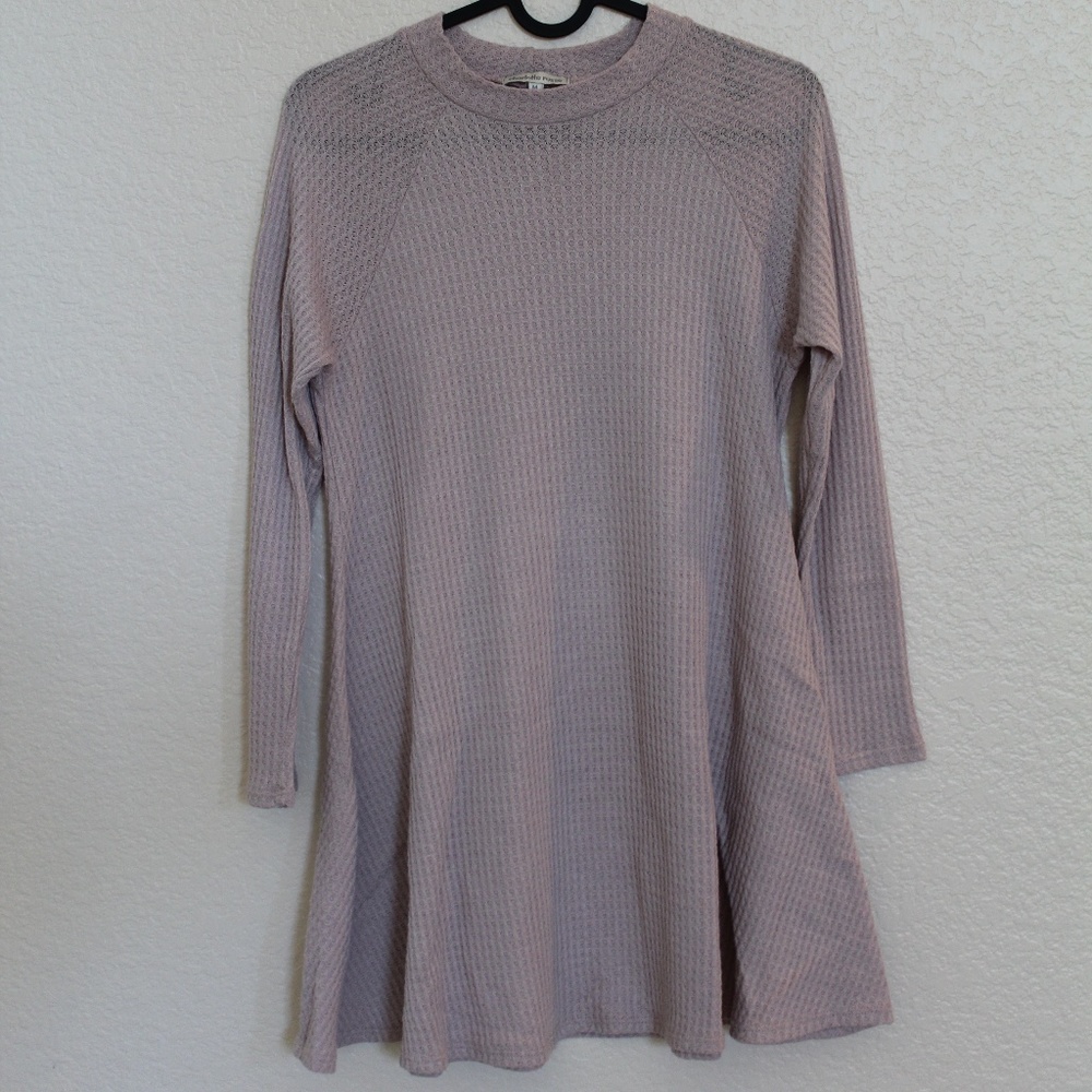 Charlotte Russe High-Neck Skater Dress